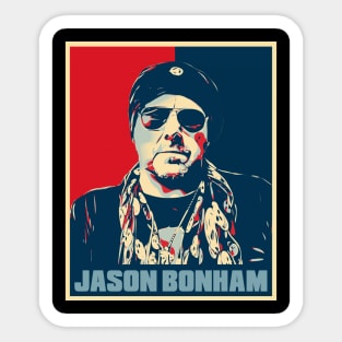 Jason Bonham Poster Hope Art Sticker